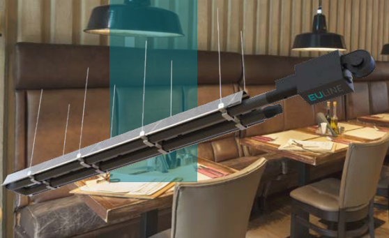 Eugas EULINE 12m U-Tipi Boru Tipi Radyant Isıtıcı